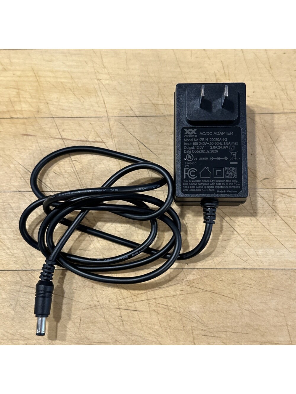 XX ZBPOWER ZB-H120020A 6G 12.0 V Power Supply Tested